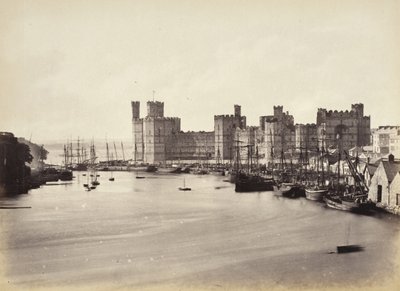 Château de Carnarvon et embouchure du fleuve (578) - Francis Bedford