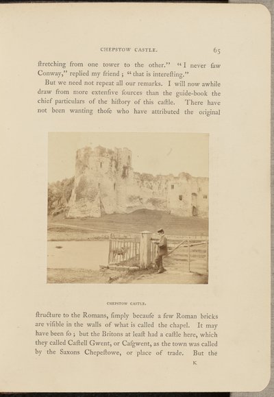 Château de Chepstow - Francis Bedford