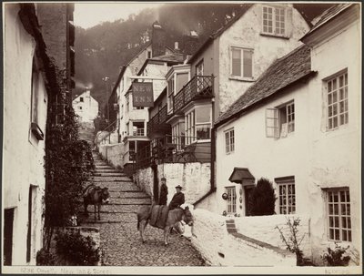 Clovelly, New Inn  Street - Francis Bedford