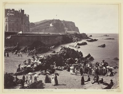 Ilfracombe, Wildersmouth depuis la parade - Francis Bedford
