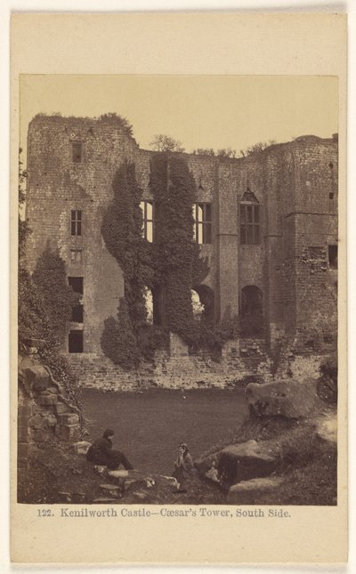 Château de Kenilworth - Tour de César, côté sud. - Francis Bedford