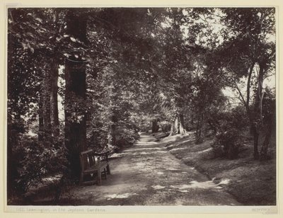 Leamington, dans les jardins Jephson - Francis Bedford