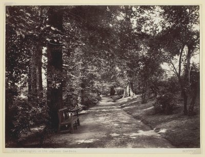 Leamington, dans les jardins Jephson - Francis Bedford