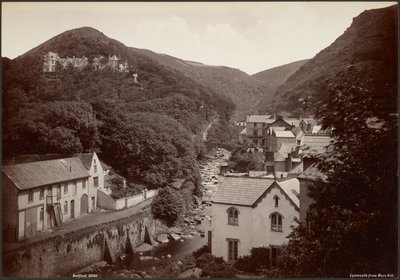 Lynmouth vu de Mars Hill - Francis Bedford