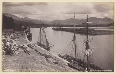Port de Portmadoc depuis Borth - Francis Bedford