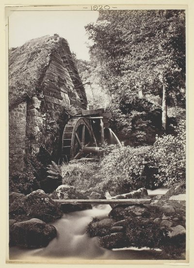 Sans titre [moulin à eau], 1860-94 - Francis Bedford
