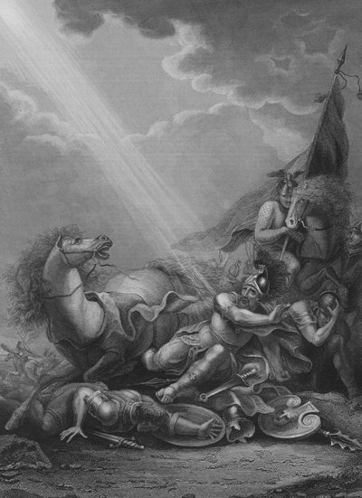 La Conversion de Saint Paul (gravure) - Francis Bourgeois