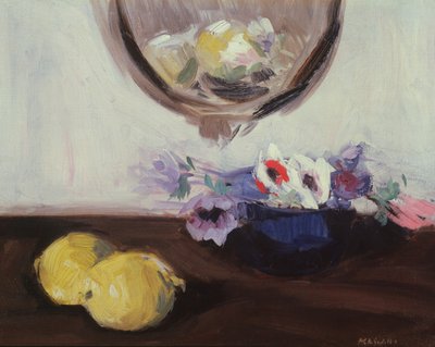 Anémones et citrons - Francis Campbell Boileau Cadell