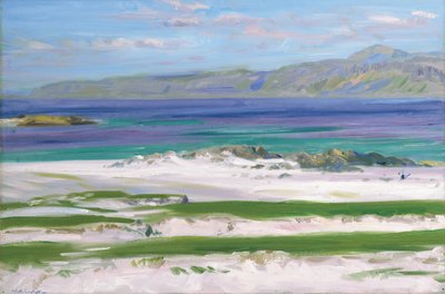 Iona Sound et Ben More - Francis Campbell Boileau Cadell