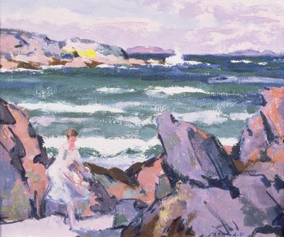 Vent du nord, Iona (Le baigneur) - Francis Campbell Boileau Cadell