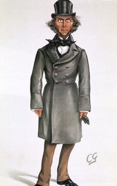 Herbert Spencer, philosophe et sociologue anglais, 1879 - Francis Carruthers Gould