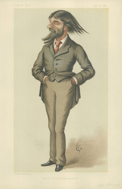 M. Herbert Herkomer - Francis Carruthers Gould