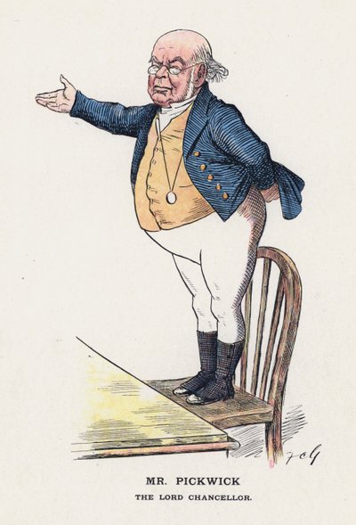 M. Pickwick, Le Lord Chancelier - Francis Carruthers Gould