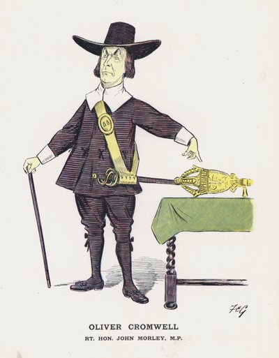 Oliver Cromwell, Rt Hon John Morley - Francis Carruthers Gould