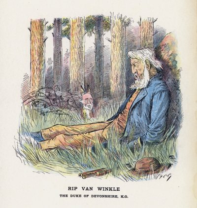 Rip Van Winkle, Le Duc de Devonshire - Francis Carruthers Gould