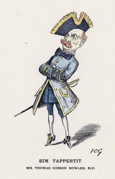 Sim Tappertit, M. Thomas Gibson Bowles - Francis Carruthers Gould