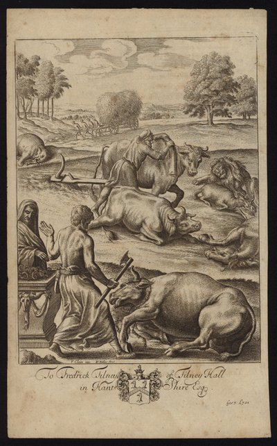 Peste bovine - Francis Cleyn