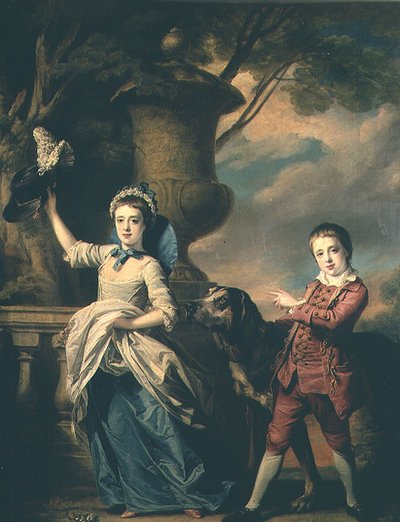Les Enfants de Sir Edward et Dame Ann Astley, 1767 - Francis Cotes