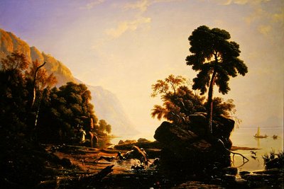 Chasse au cerf - Francis Danby