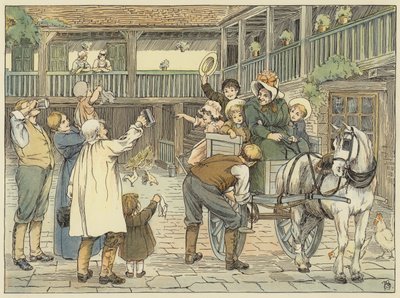 Ostler (lithographie couleur) - Francis Donkin Bedford