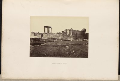 Baalbec, du Sud - Francis Frith