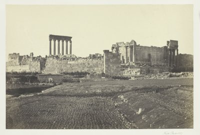 Baalbec, du sud - Francis Frith