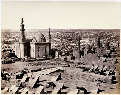 Le Caire depuis la Citadelle, première vue - Francis Frith