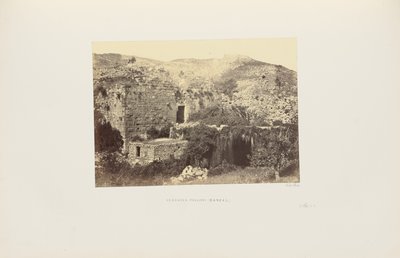 Ceasarea [sic] Philippi (Baneas) - Francis Frith