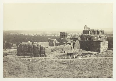 Vue lointaine de Damas, 1857 - Francis Frith