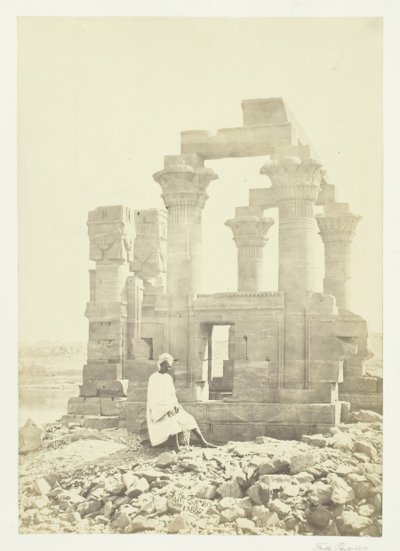 Tôt le matin à Wady Kardassy, Nubie, 1857 - Francis Frith