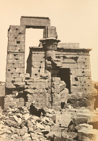 Égypte et Palestine : ruines de la ville d