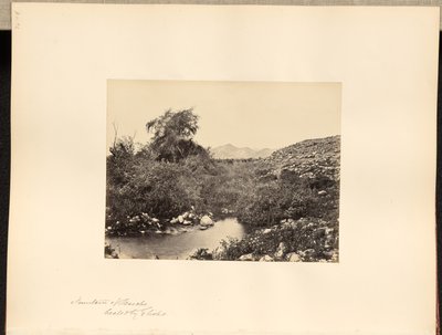 Fontaine de Jéricho, guérie par Elisée - Francis Frith