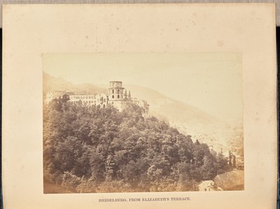 Heidelberg, depuis la terrasse d