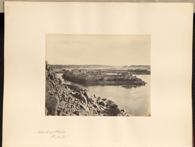 Île de Philae, R. Nil - Francis Frith