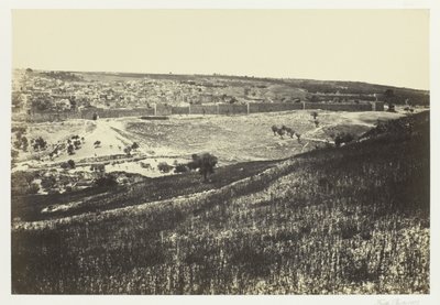 Jérusalem, depuis le mont des Oliviers, n° 2 - Francis Frith