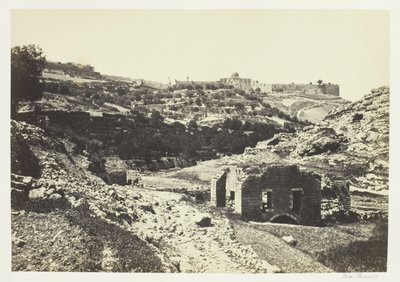 Jérusalem depuis le mur d