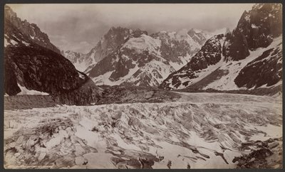 Mer de Glace, mont Blanc - Francis Frith