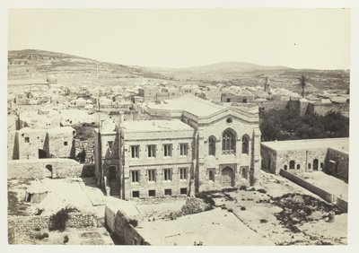 La nouvelle église anglaise depuis la tour d