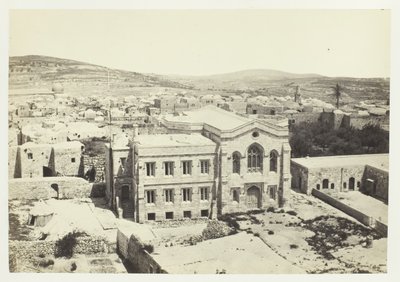 La nouvelle église anglaise depuis la tour d