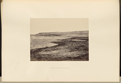 La rive nord de la mer Morte - Francis Frith