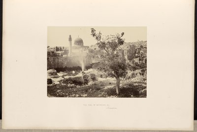 La piscine de Bethesda, etc., Jérusalem - Francis Frith