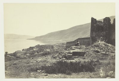 La ville et le lac de Tibériade, vus du nord - Francis Frith