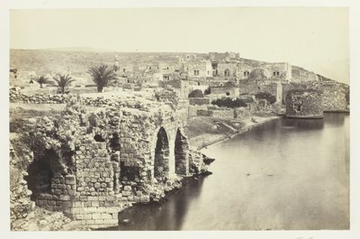 La ville et le lac de Tibère, vus du sud - Francis Frith