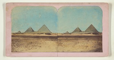 Drei Pyramiden - Francis Frith