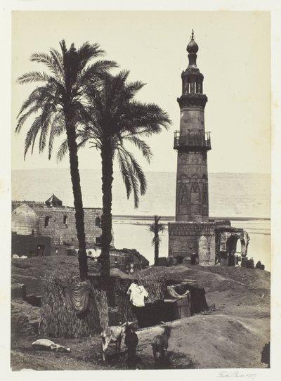 Vue de Girgeh, Haute Égypte - Francis Frith