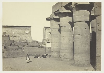 Vue sur le Louxor - Francis Frith