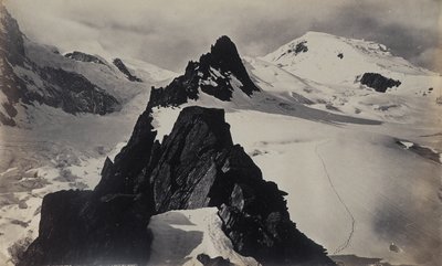 Vue depuis le mont Blanc - Francis Frith