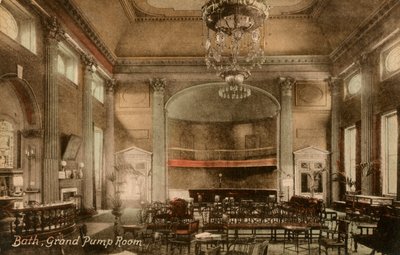 Grand Pump Room, Bath, Somerset, fin 19ème ou début 20ème siècle - Frith and Co