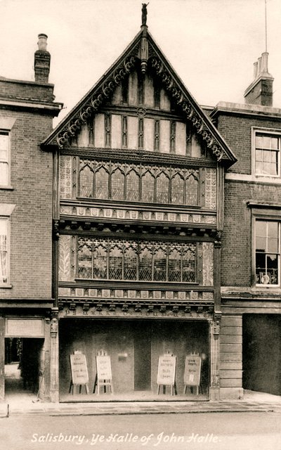 John Halle Hall, Salisbury, Wiltshire, début du 20ème siècle - Frith and Co