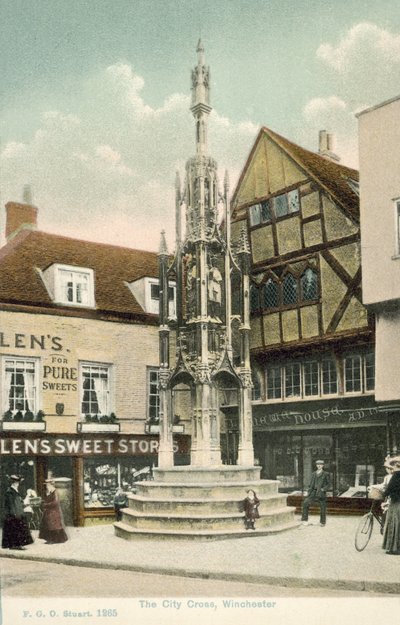 La croix de la ville, Winchester - Francis G. O. Stuart